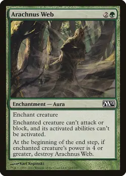 [MTG] Arachnus Web (163) (M12) LP-HP - Image 1
