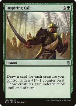 [MTG] Inspiring Call (153) (C16) LP-HP - Image 1