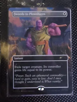 MTG Swords To Plowshares P0001 PSA Magazine Exclusive Promo May 2026 Sealed New - Image 1