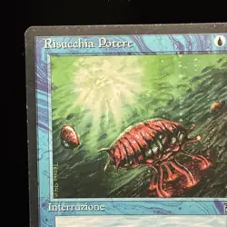 MTG Magic The Gathering - Italian Legends Mana Drain MP+ #18 - Image 3