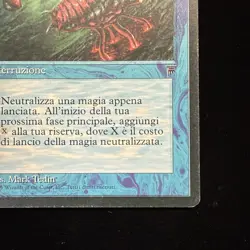MTG Magic The Gathering - Italian Legends Mana Drain MP+ #18 - Image 5