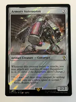 Armory Automaton Final Fantasy Surge Foil MTG 0336 Rare NM - Image 1
