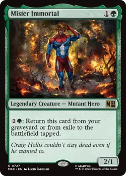 Mister Immortal [MSC - 727] Foil Rare Magic - Image 1