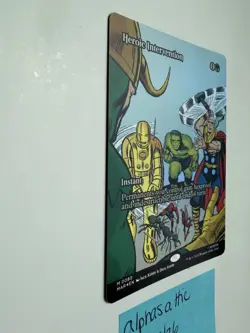 Heroic Intervention (0080) (Borderless) Marvel Universe Eternal-Legal Foil - Image 3