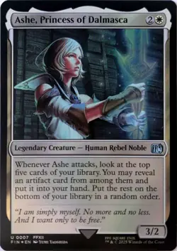 Ashe, Princess of Dalmasca 7 UC FINAL FANTASY Magic: The Gathering Foil NM - Image 1