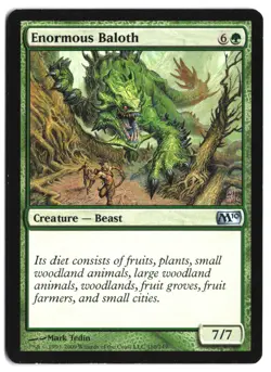 Enormous Baloth #180 - Magic 2010 - Normal - Uncommon - Near Mint - Image 1