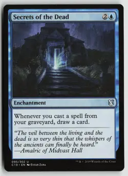 Secrets of the Dead Lightly Played 95 Commander 2019 MTG - Image 1