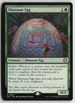 Dinosaur Egg LP 92 Commander: The Lost Caverns of Ixalan MTG - Image 1
