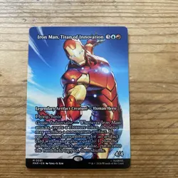 Iron Man, Titan of Innovation | 0091 | Non-Foil | Marvel Super Heroes | MTG - Image 1