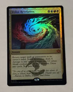 MTG Jeskai Revelation - Tarkir: Dragonstorm Foil LP - Image 1