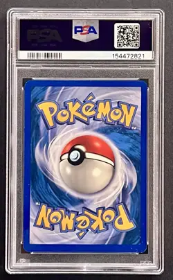 POKEMON TRADER 2002 Legendary Collection Reverse Holo Rare #103/110 PSA 7 - Image 2