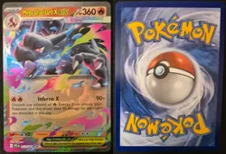 Mega Charizard X ex 013/094 Double Rare Phantasmal Flames Pokemon Holo Near Mint - Image 1