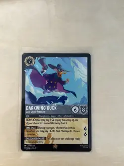 Disney Lorcana Darkwing Duck Cool Under Pressure Winterspell Legendary 192/204 - Image 1