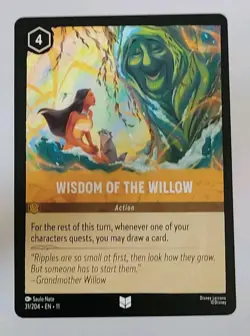 Disney Lorcana TCG - Winterspell: Wisdom of the Willow (031/204) - Uncommon - NM - Image 1