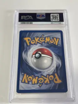 2001 Pokemon Game Entei Rev. Foil Pokemon 3 Movie Promo #34 PSA 8 - Image 2
