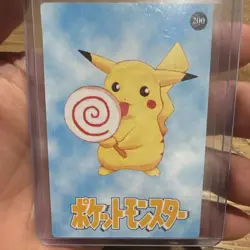 Pokemon Pocket Monsters 12-Card Holographic Lot Pikachu Ash 2000 Vintage All NM+ - Image 2