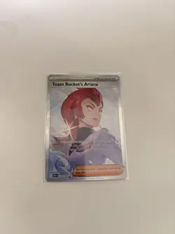 Pokemon TCG Team Rocket's Ariana Trainer Card 237/182 NM - Image 1
