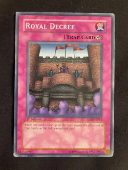 Yu-Gi-Oh! TCG Royal Decree SD5 MP 1st Edition Common - Image 1