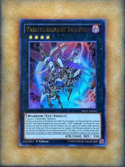 Yugioh Darktellarknight Batlamyus INOV-EN051 Ultra Rare 1st Ed LP - Image 1