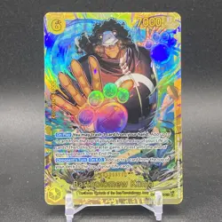 One Piece TCG Bartholomew Kuma OP12-119 Secret Rare Legacy of the Master Edition - Image 1