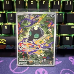 Shroodle 149/132 Illustration Rare Mega Evolution Pokemon Holo Near Mint - Image 1