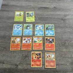 Pokemon Cards Mc Donald’s 25 th Anniversary Promos 12 Cards Including 1 X Holo - Image 1