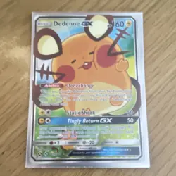The Pokemon Company Dedenne GX 57/214 Unbroken Bonds Ultra Rare Holo EN - Image 1