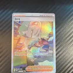 Jacq 250/198 SV01 Scarlet & Violet Base Full Art Holo Secret Rare EN - Image 1