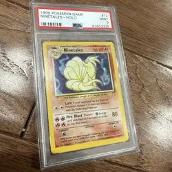 Pokemon TCG Ninetales Base Set Holo #12 - Image 1