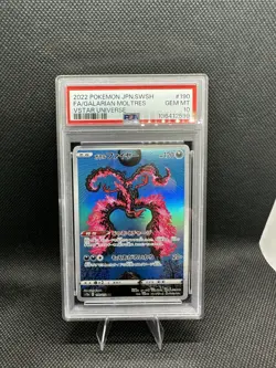 Pokemon Galarian Moltres PSA 10 VSTAR Universe Japanese 2022 - Image 1