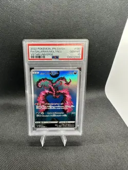 Pokemon Galarian Moltres PSA 10 VSTAR Universe Japanese 2022 - Image 2
