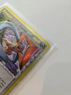 Pokemon Deoxys Delta Species Ex Holon Phantoms STAMPED 4/110 Print Line Error - Image 2