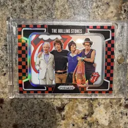 Panini 2025 Prizm The Rolling Stones #86 Serial Numbered Parallel /179 - Image 1