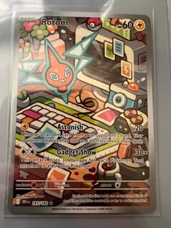 2025 Pokemon SV Destined Rivals DRI EN Rotom 197/182 - Image 1