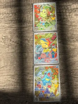 Pokemon first partner series 2 Johto starter set illustration rares Set Of 6 - Image 2