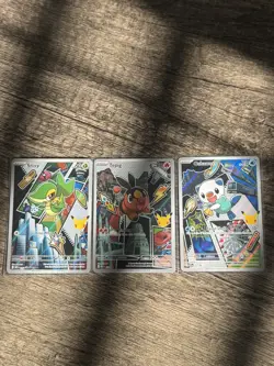 Pokemon first partner series 2 Johto starter set illustration rares Set Of 6 - Image 3