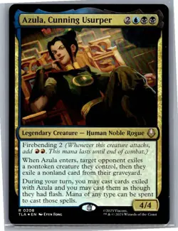 Azula, Cunning Usurper 208 R Avatar: The Last Airbender Foil NM - Image 1