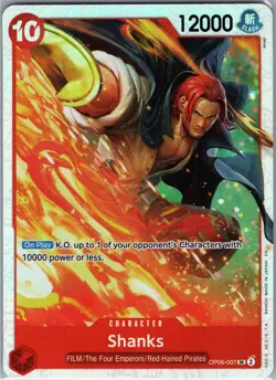 Shanks (Reprint) PRB-02 OP06-007 Foil SR NM Premium Booster -The Best- Vol. 2 - Image 1