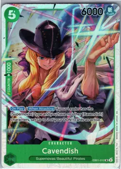 Cavendish - (Reprint) PRB-02 EB01-012 Foil SR NM Premium Booster -The Best- Vol. - Image 1