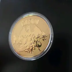 Venusaur Gold Collectable Coin Pokemon Commemorative - Image 4