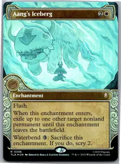 Aang's Iceberg (Showcase) 336 R Avatar: The Last Airbender Foil NM - Image 1
