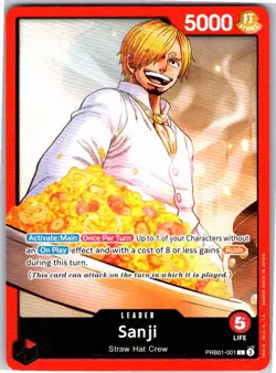 Sanji () PRB-01 PRB01-001 Regular NM Premium Booster -The Best- - Image 1