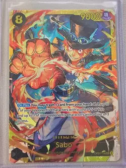 Sabo - (Reprint) PRB-02 OP07-118 Foil SEC NM Premium Booster -The Best- Vol. 2 - Image 1