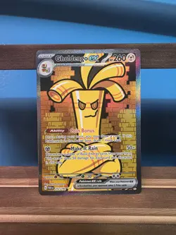 Gholdengo Ex Special Illustration Rare 252/182 Paradox Rift Pokemon - NM - Image 1