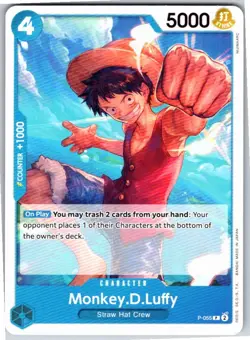 Monkey.D.Luffy () (Reprint) PRB-01 P-055 Regular NM Premium Booster -The Best- - Image 1