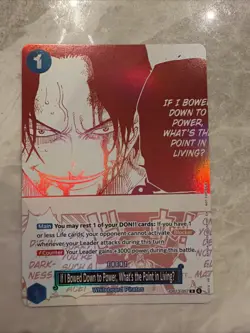 If I Bowed Down to Power, What's the Point in LivingU One Piece OP13-057 - Image 1