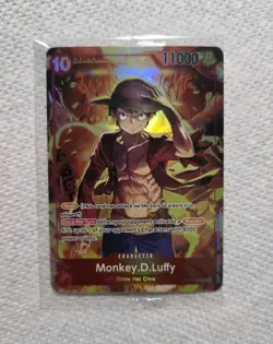 Monkey.D.Luffy (Treasure Booster Set) ST10-006 One Piece Promotion Cards Foil - Image 1