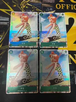 One Piece Card Game EB02 017 Nami Set of 4 - Image 1