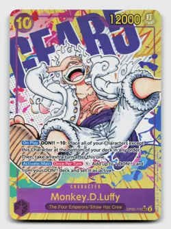 Awakening of the New Era #OP05-119 Monkey.D.Luffy (119) (Alternate Art) - Image 1