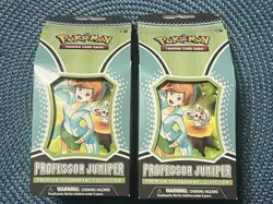 Pokemon TCG: Professor Juniper Premium Tournament Collection Box lot of 2 820650818998 - Image 1